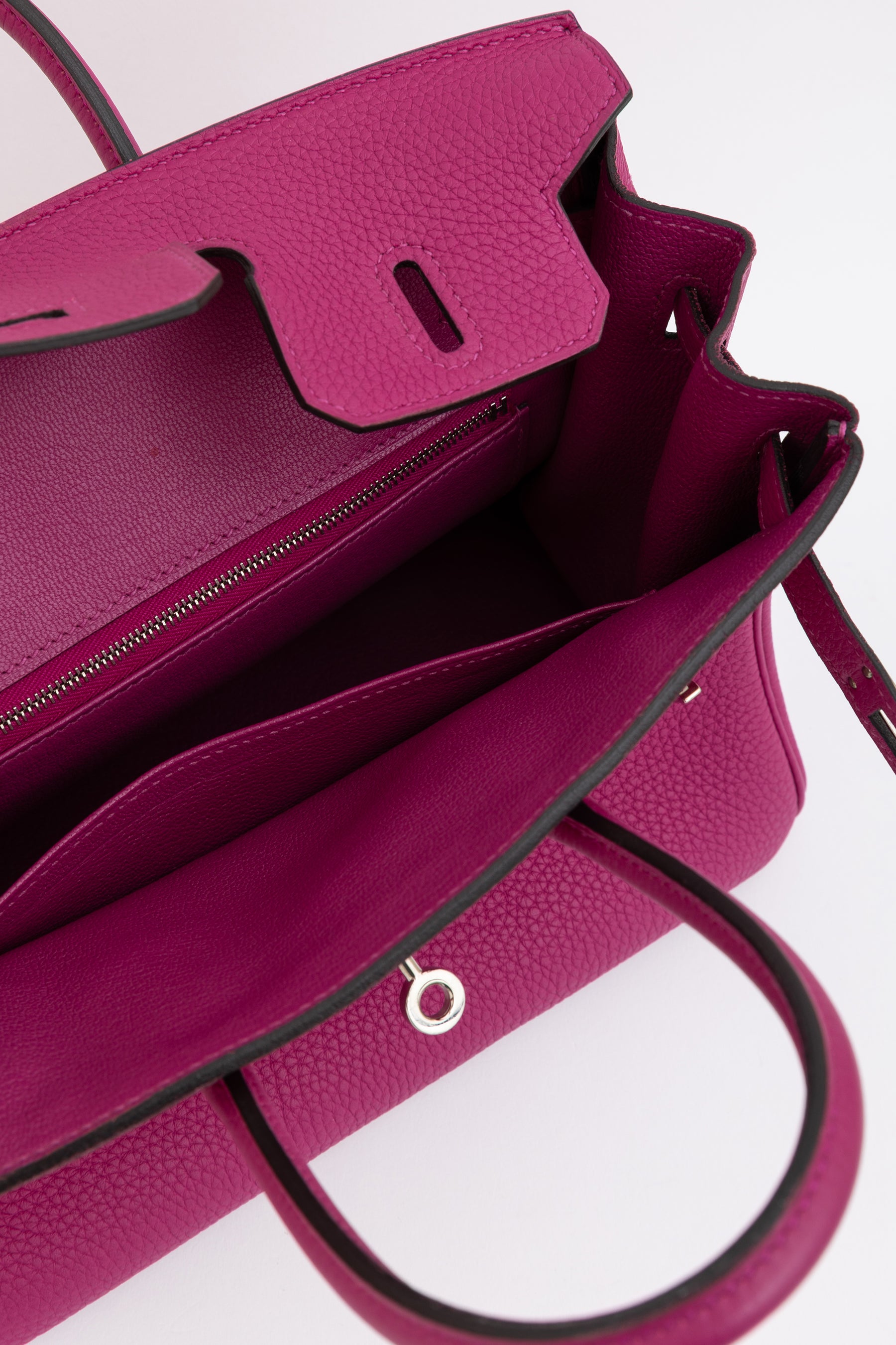 Birkin 25 Rose Pourpre PHW