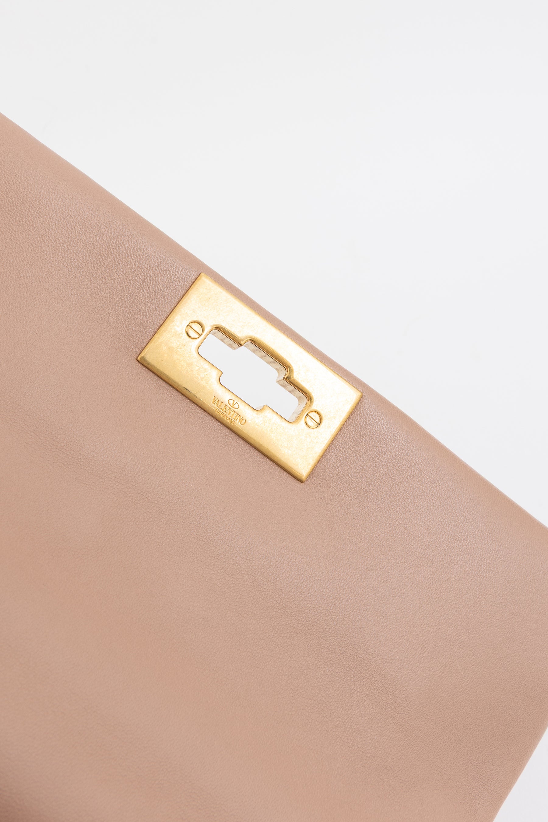 Roman Stud Top Handle Bag