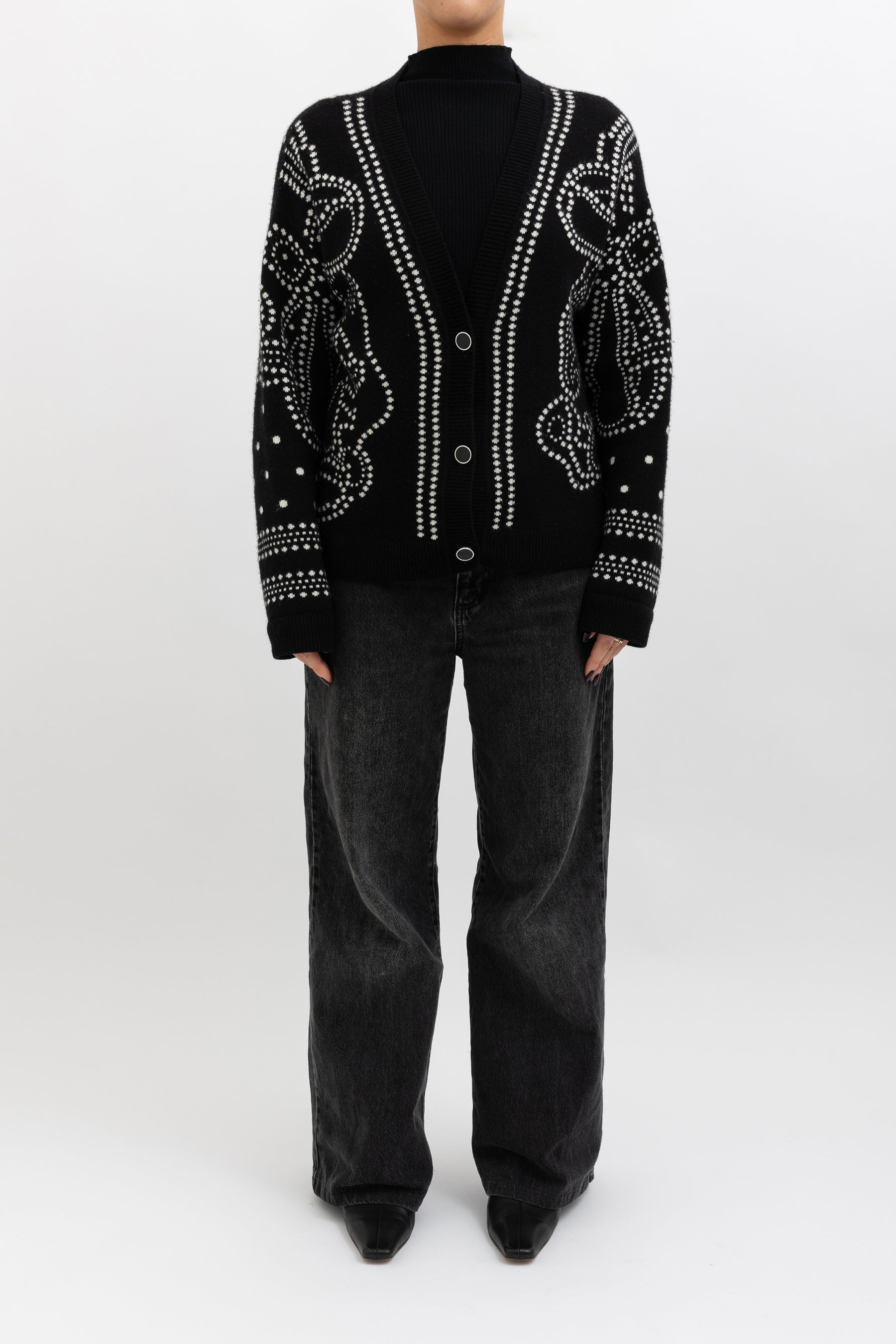 Cashmere Blend Cardigan