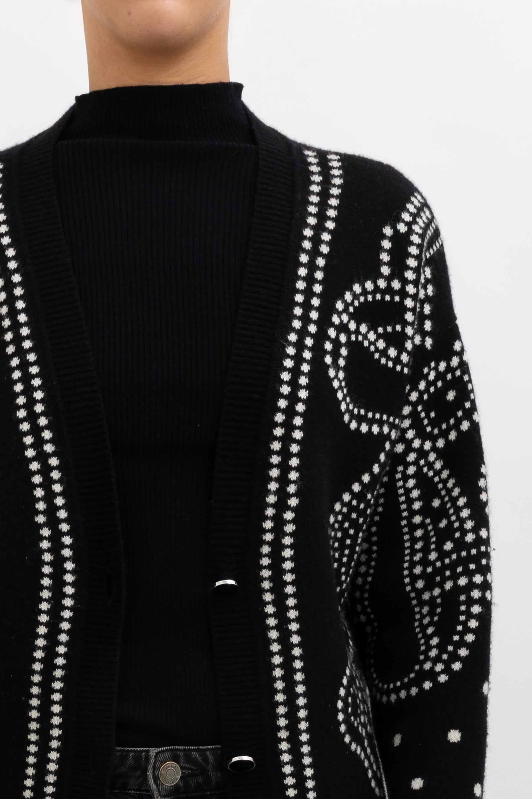 Cashmere Blend Cardigan
