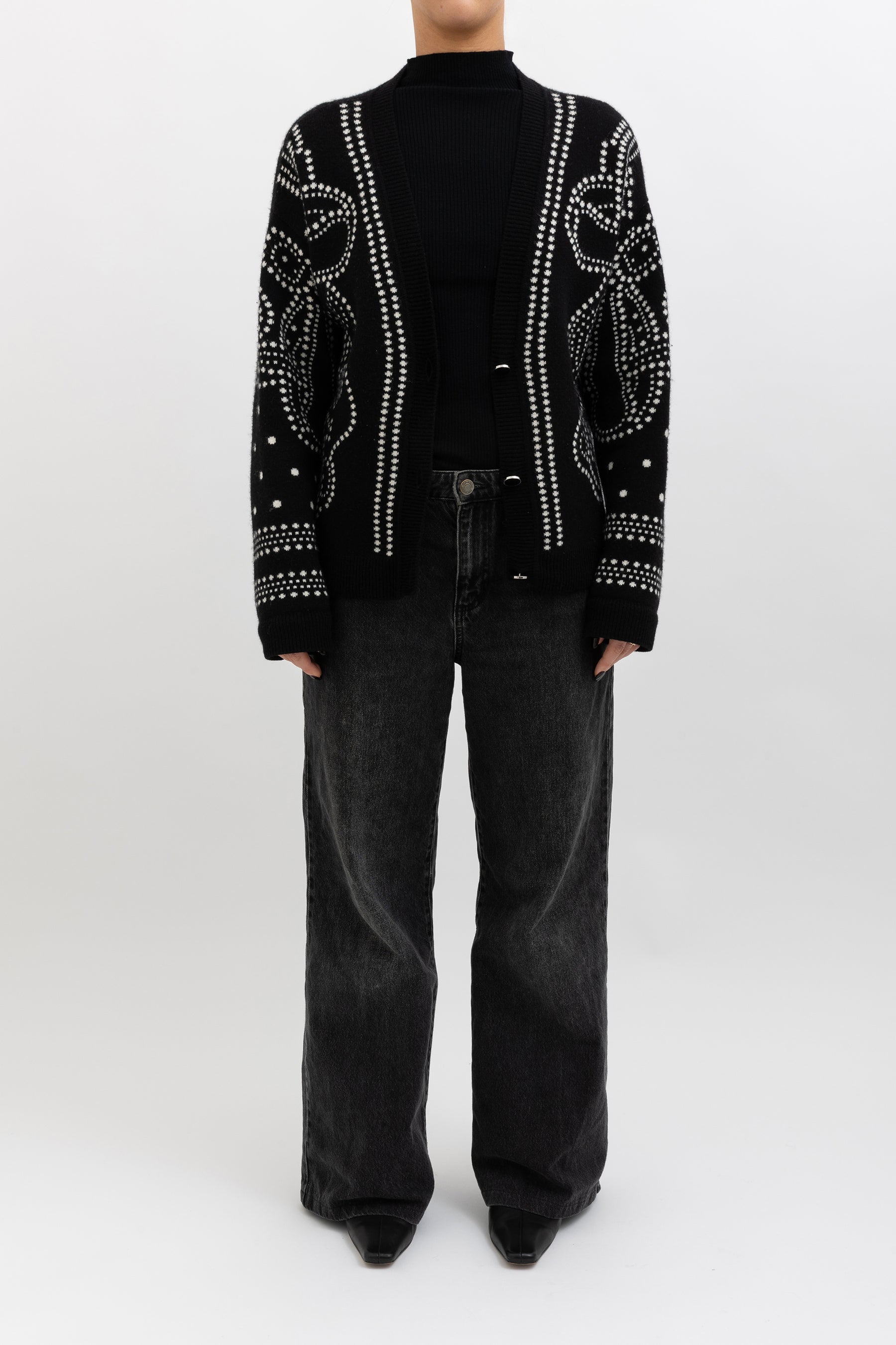 Cashmere Blend Cardigan