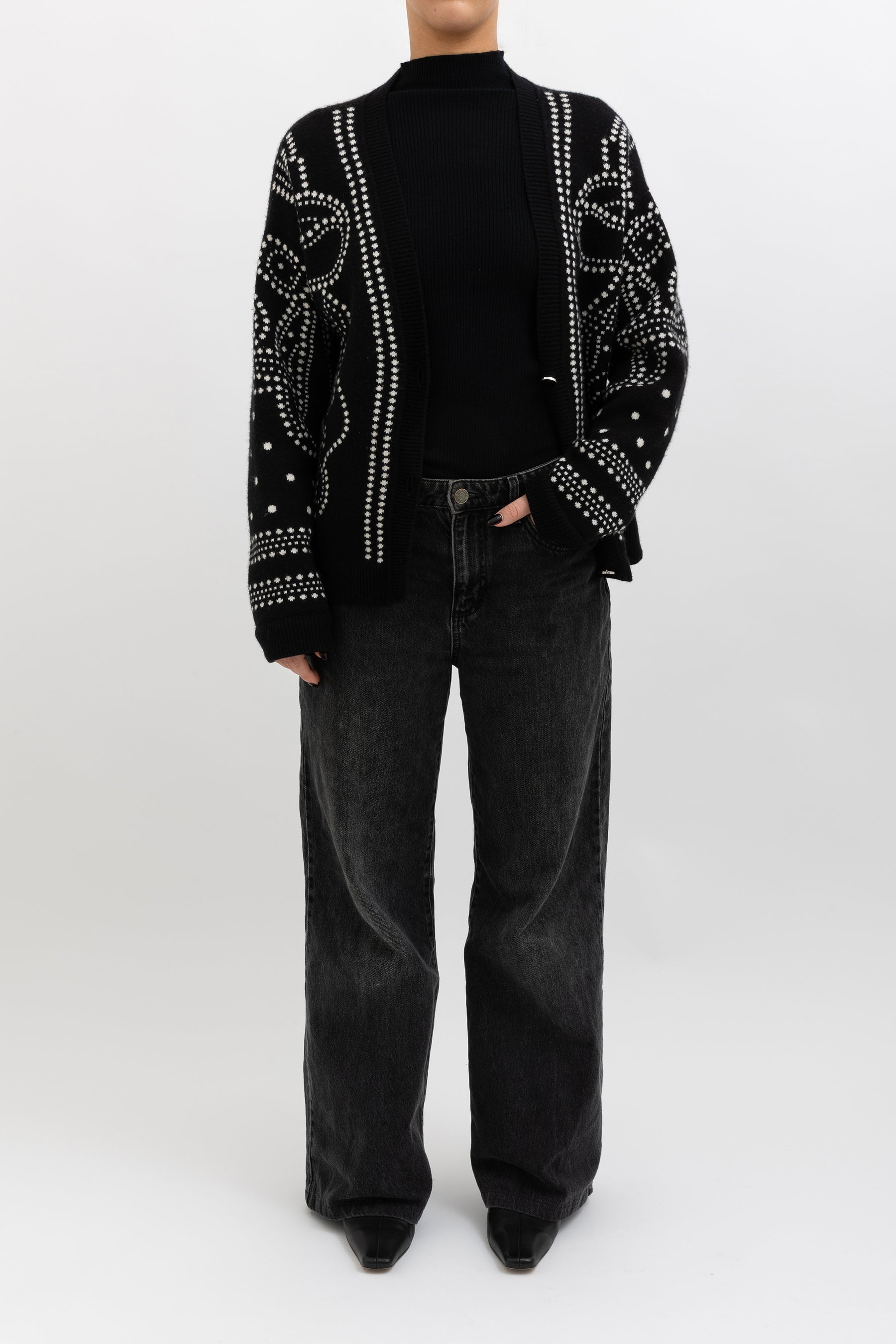 Cashmere Blend Cardigan