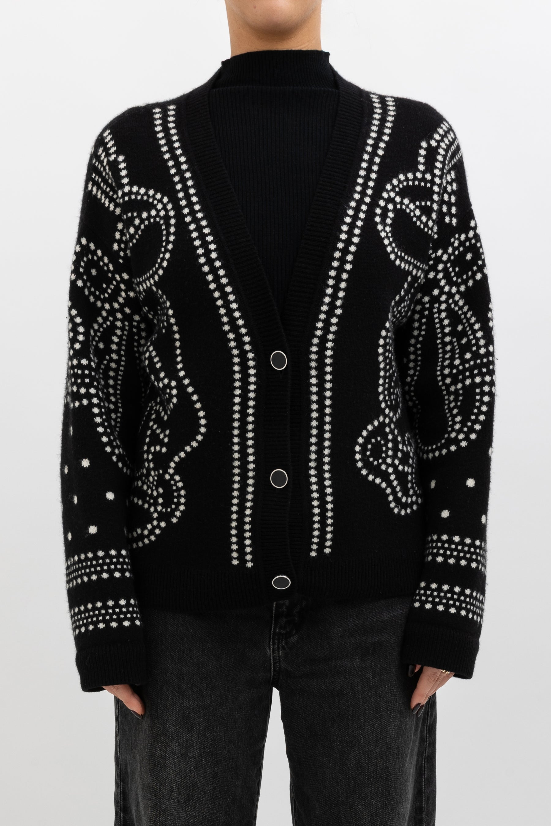 Cashmere Blend Cardigan