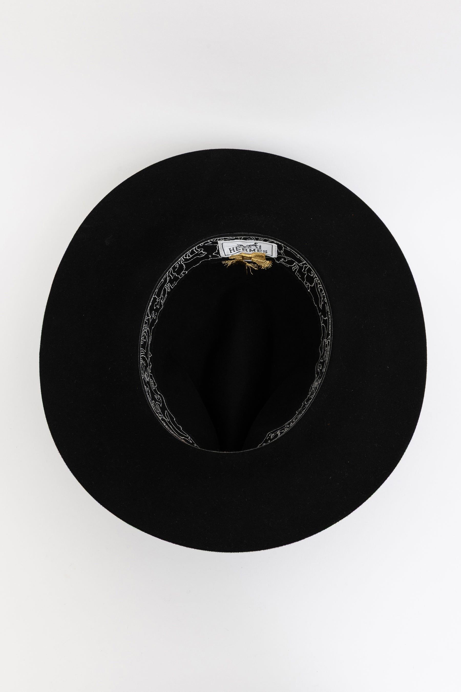 Wide Brim Collier Embellished Panama