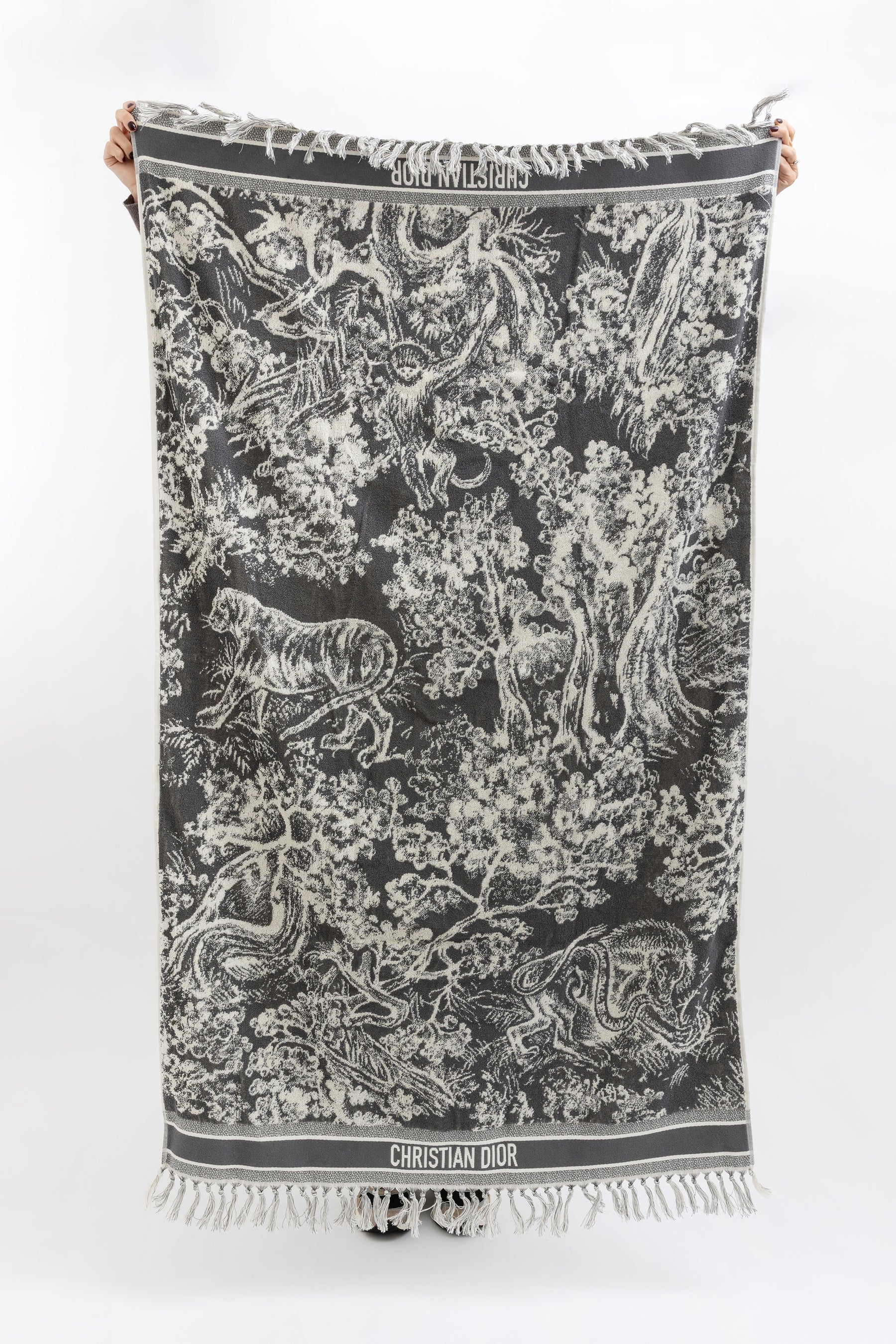 Toile De Jouy Reverse Towel