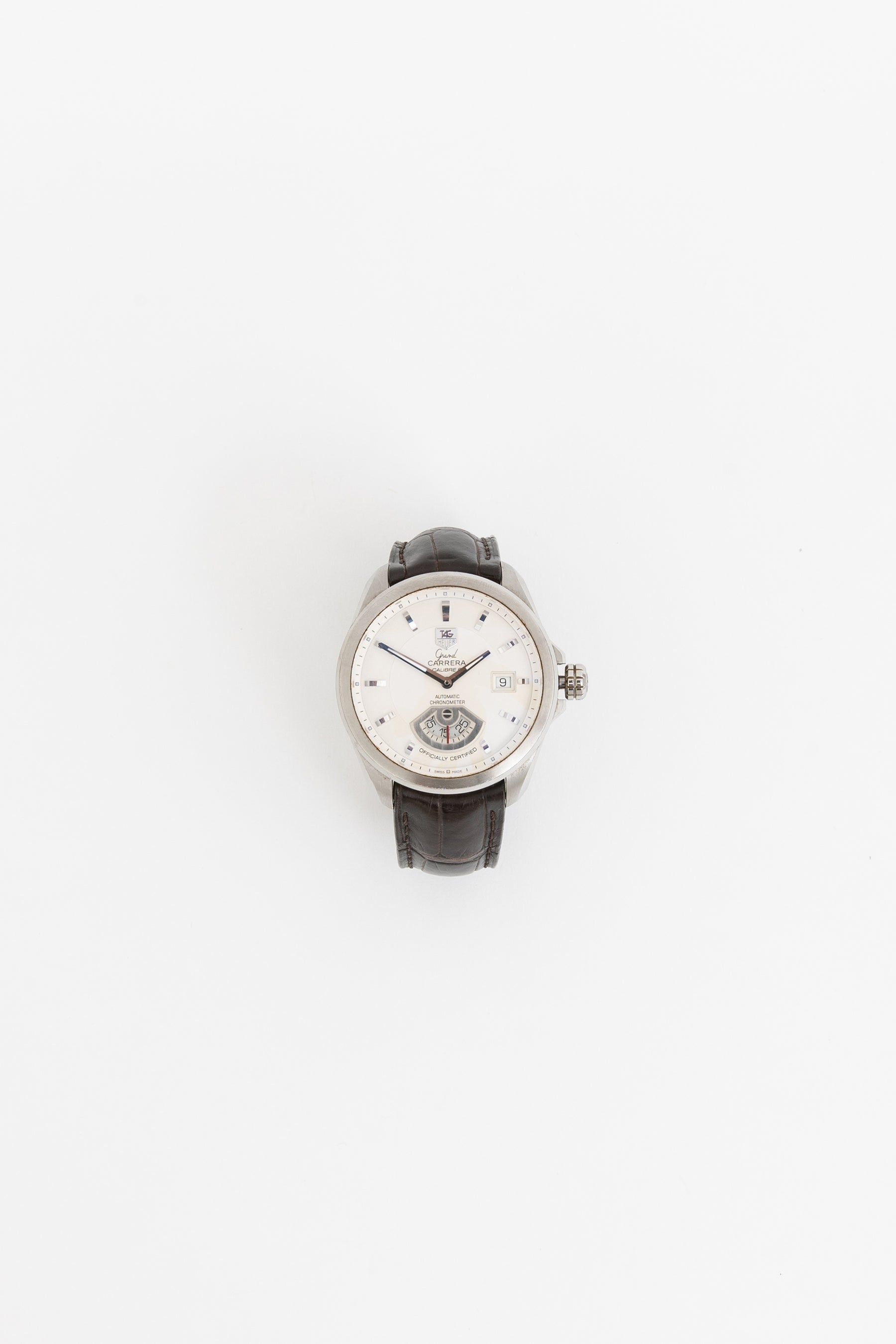 Grand Carrera Stainless Steel Watch