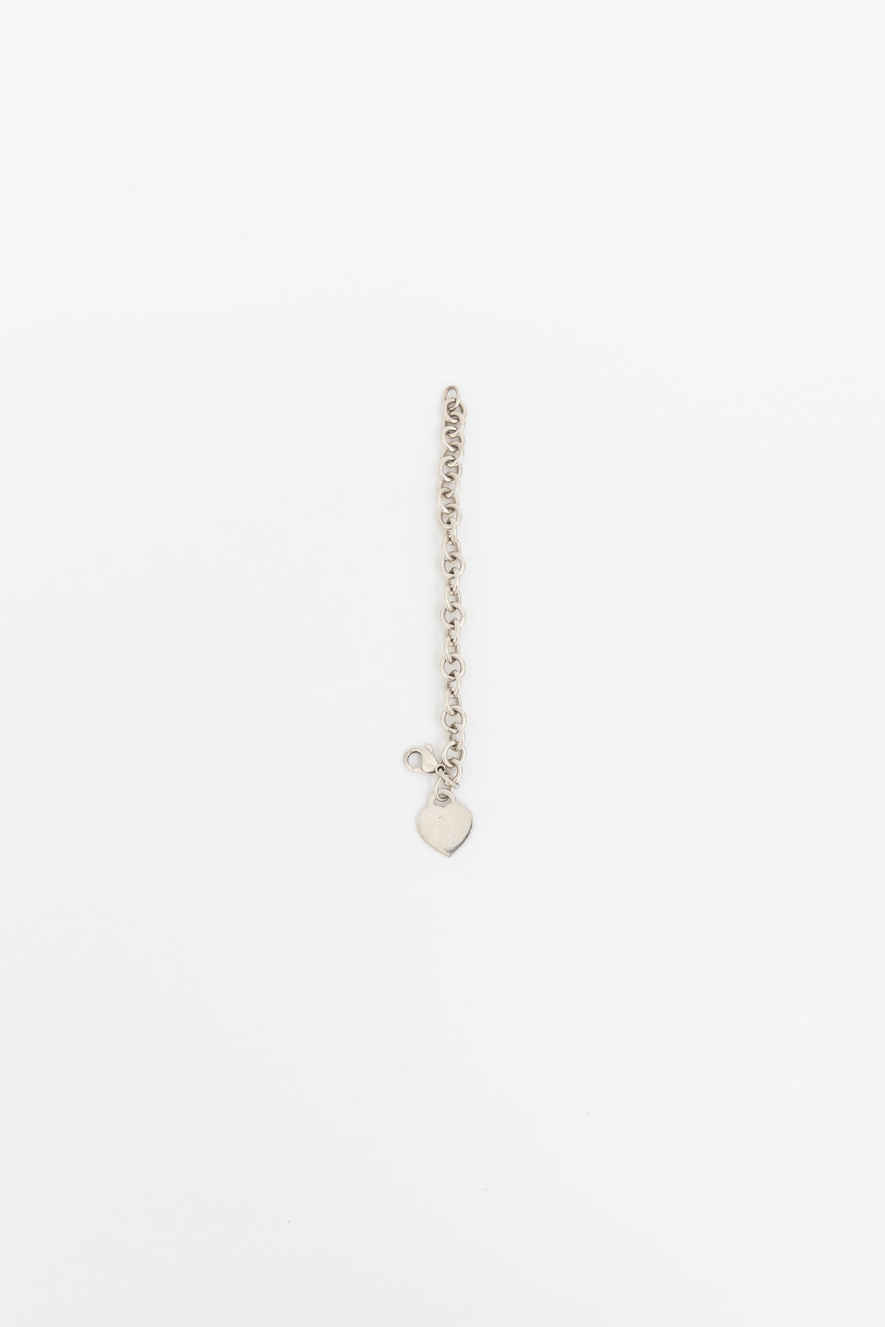 Return to Tiffany Heart Tag Chain Bracelet in Sterling Silver