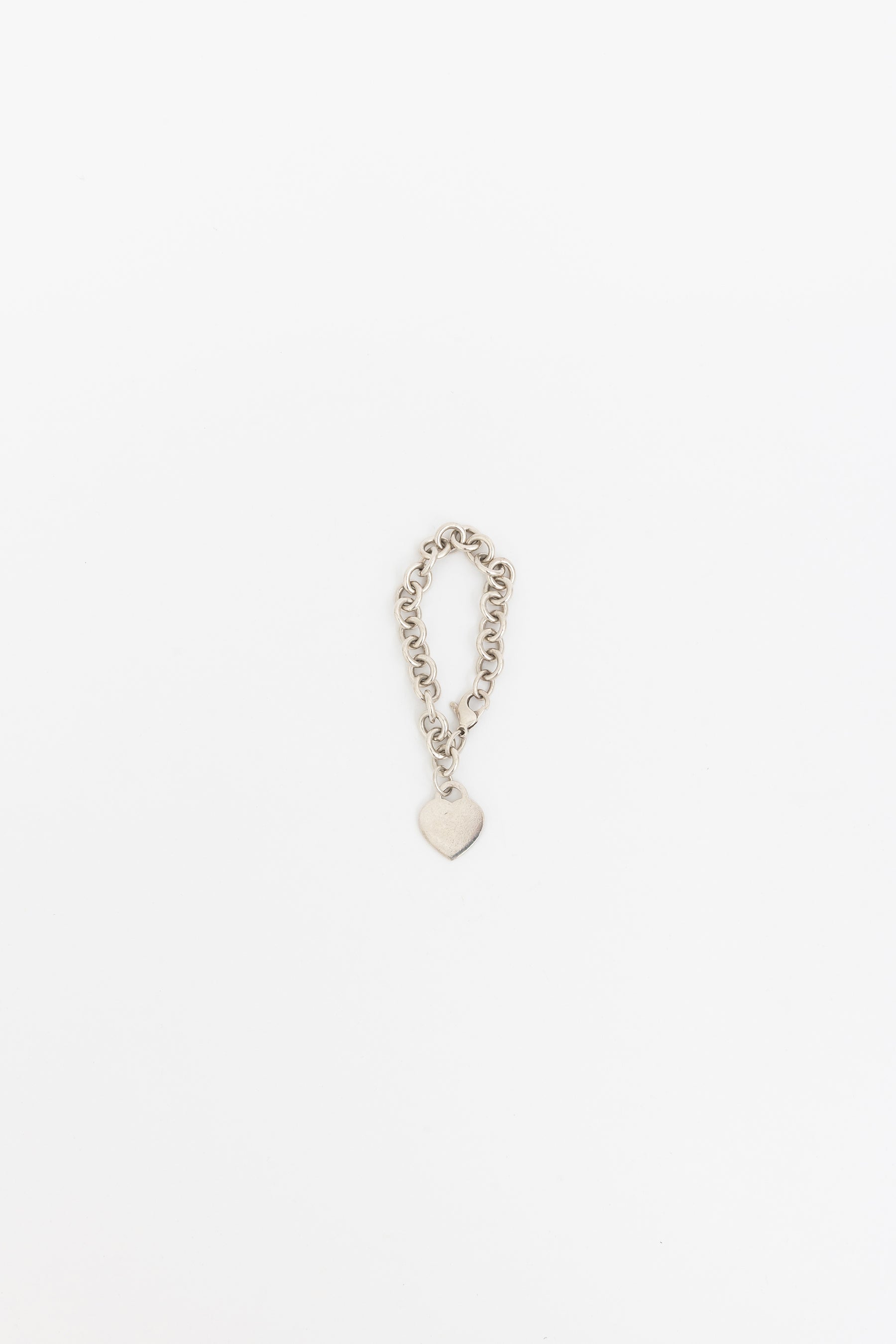 Return to Tiffany Heart Tag Chain Bracelet in Sterling Silver