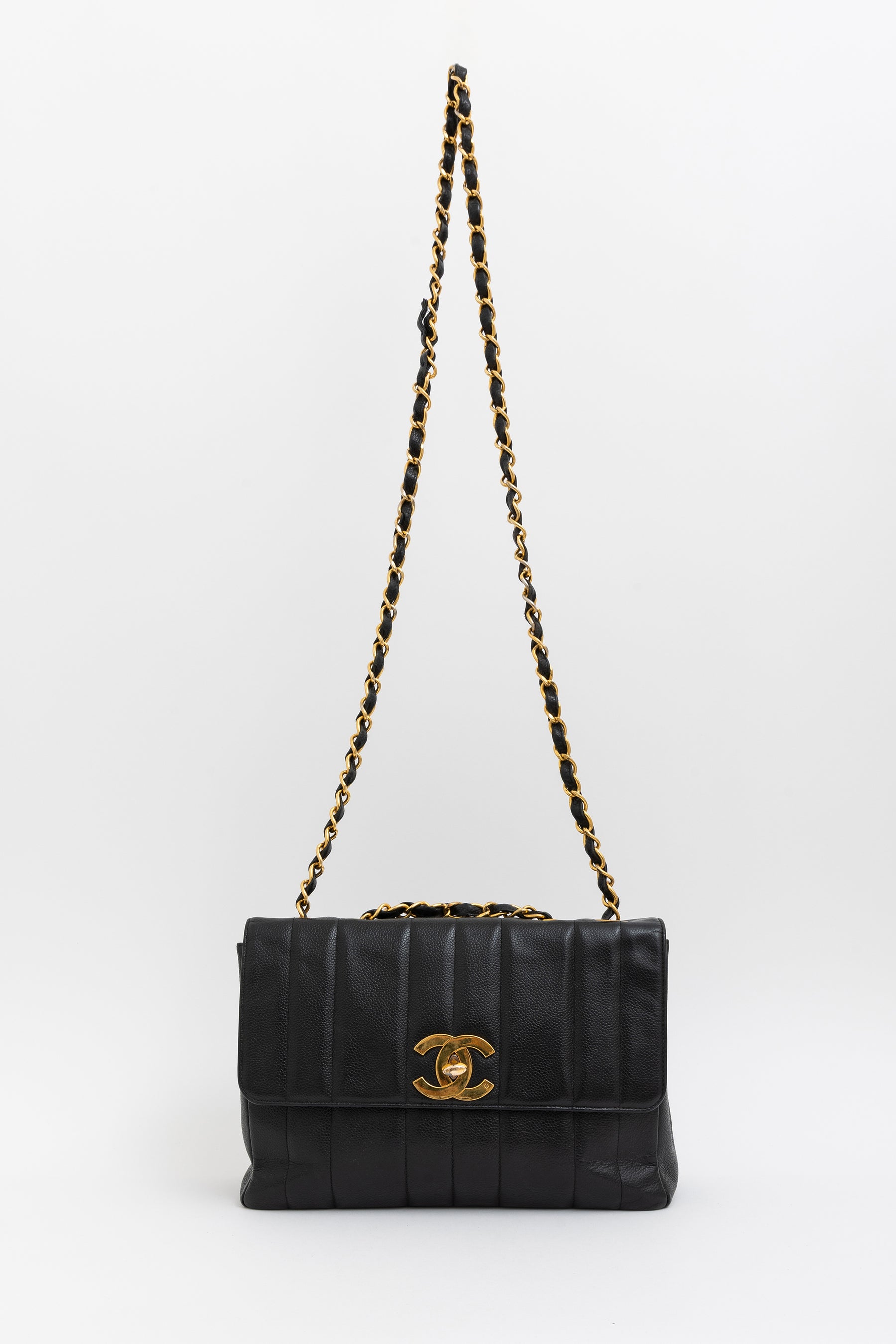 Jumbo Mademoiselle Classic Flap Bag