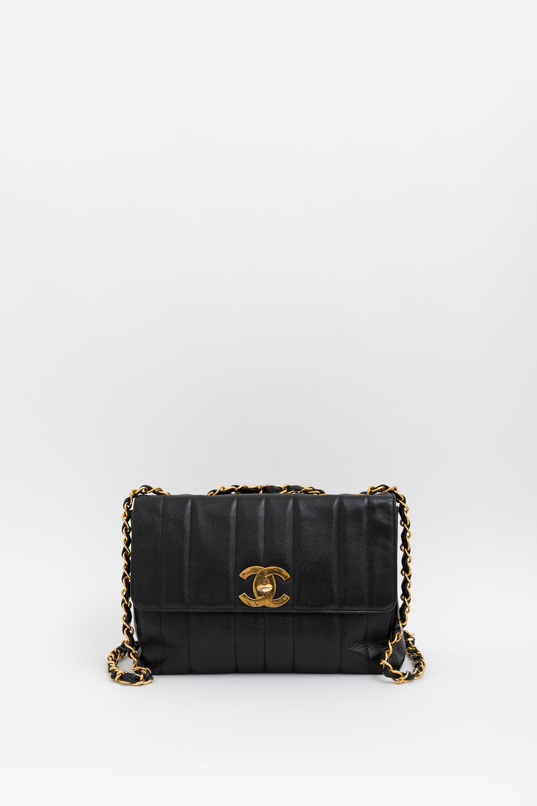 Jumbo Mademoiselle Classic Flap Bag