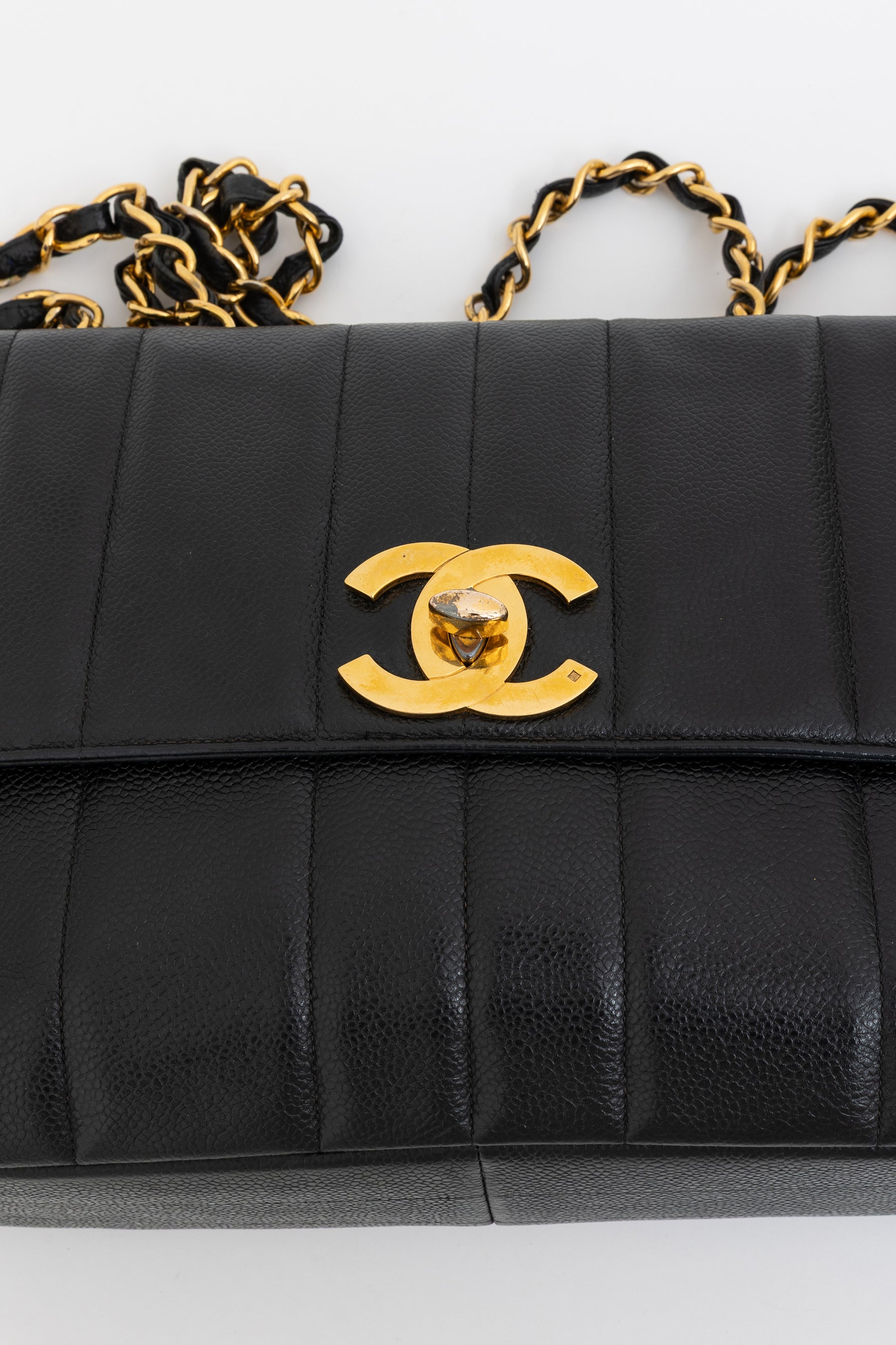 Jumbo Mademoiselle Classic Flap Bag