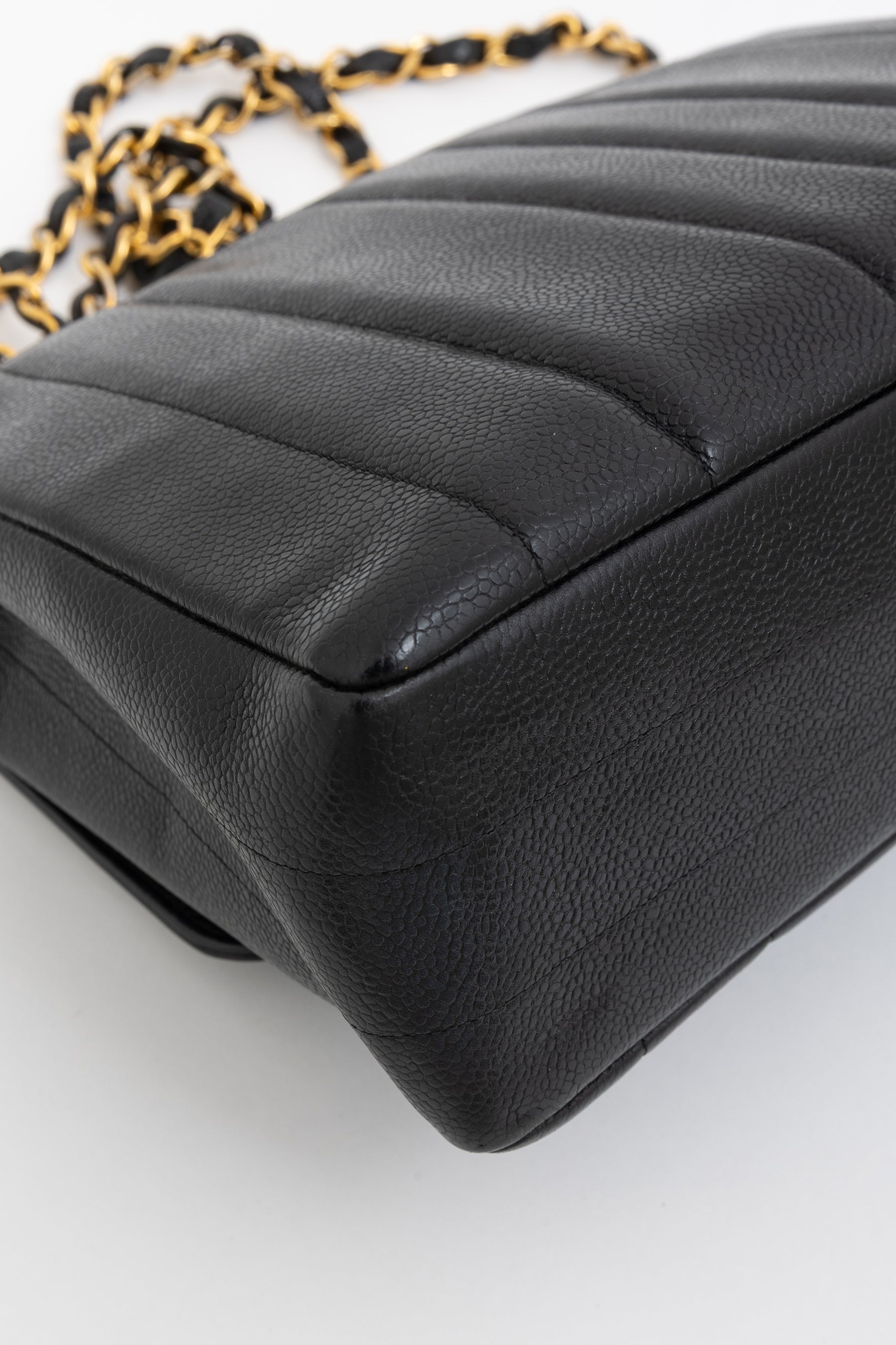 Jumbo Mademoiselle Classic Flap Bag