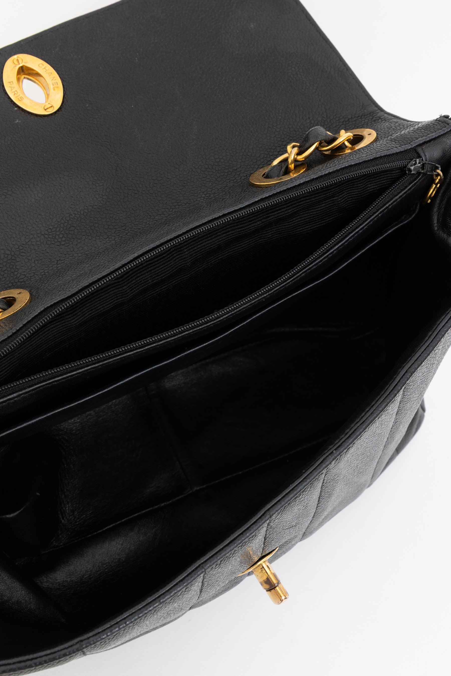 Jumbo Mademoiselle Classic Flap Bag