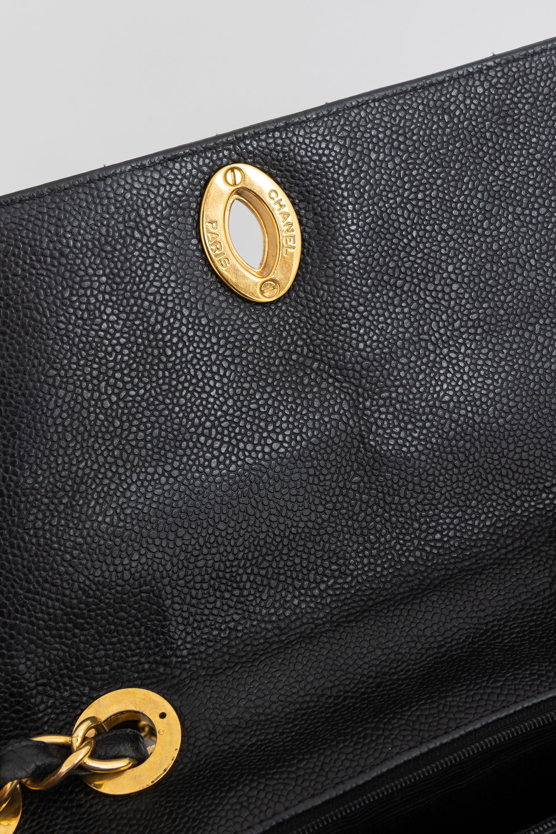 Jumbo Mademoiselle Classic Flap Bag
