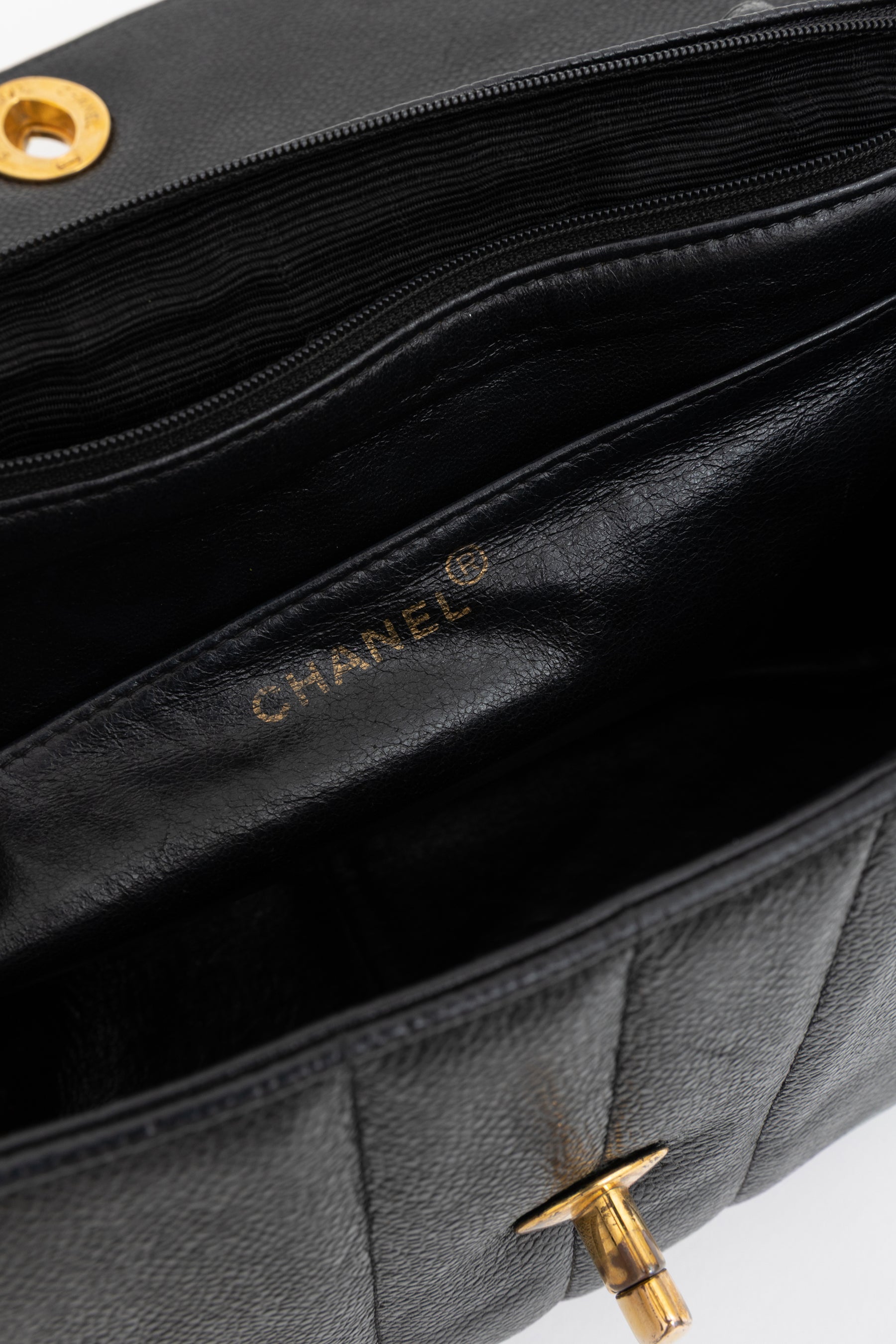 Jumbo Mademoiselle Classic Flap Bag