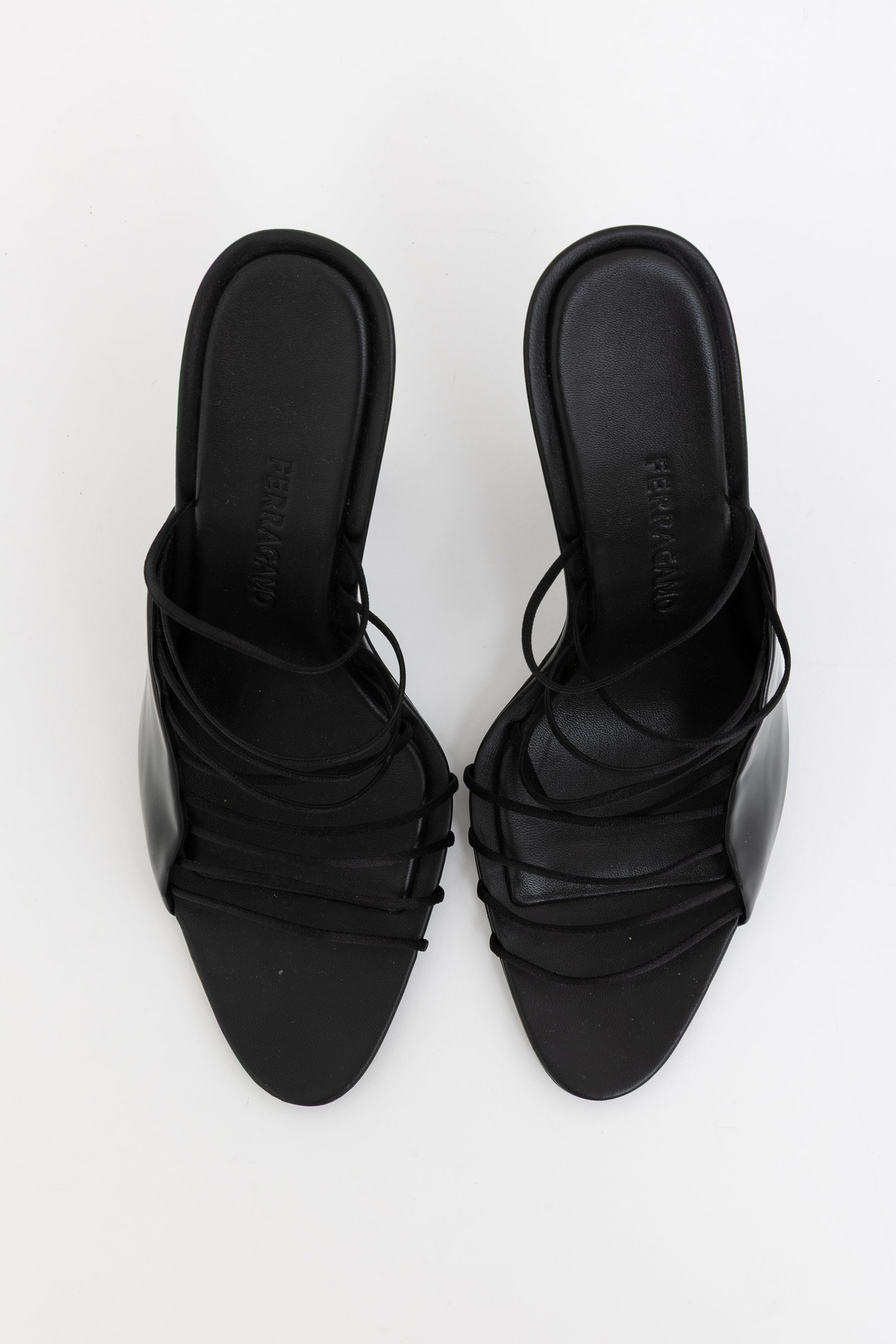 Altaire Heeled Ultra-Fine Strap Slingback Sandals