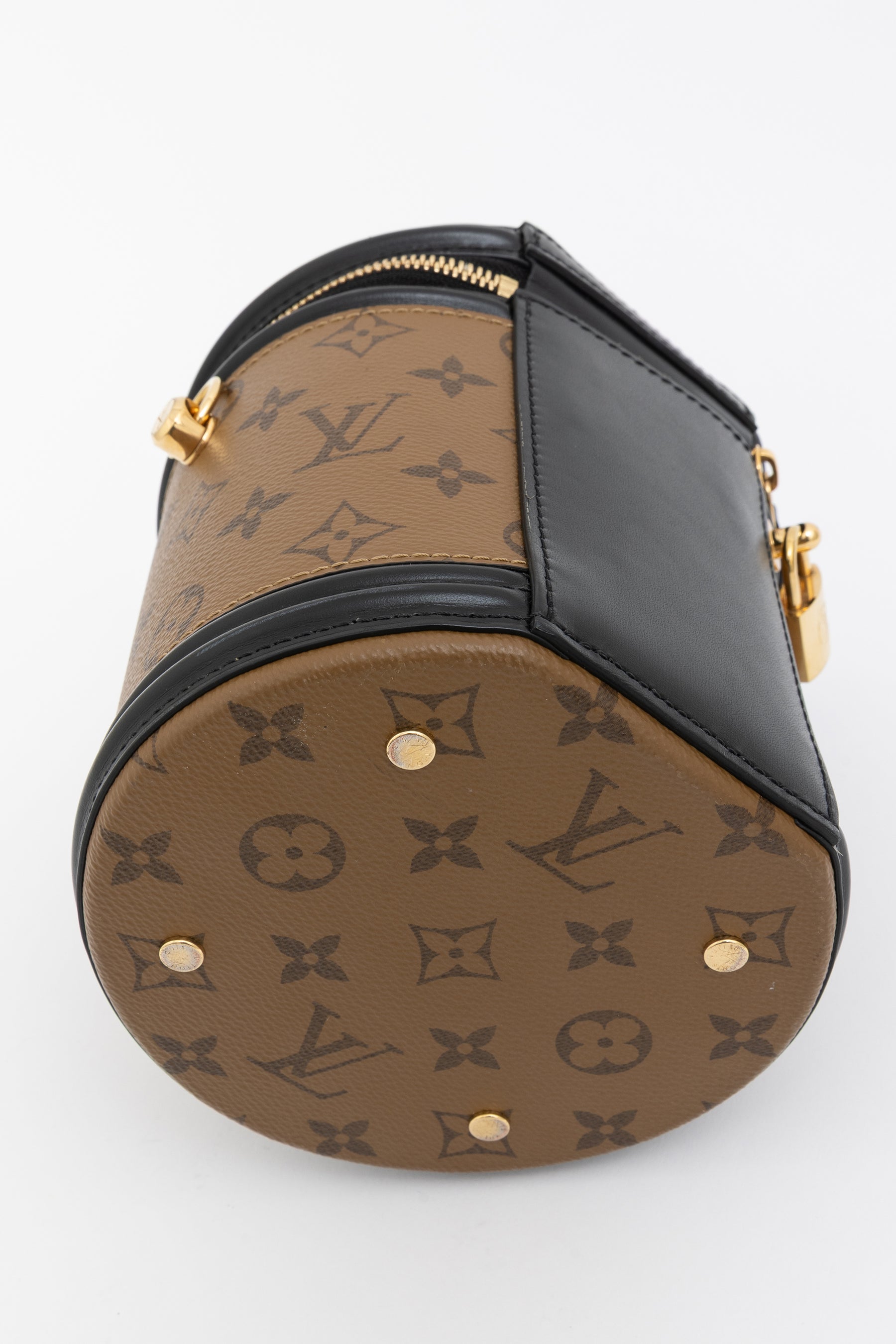 Canvas Reverse Monogram Cannes Bag