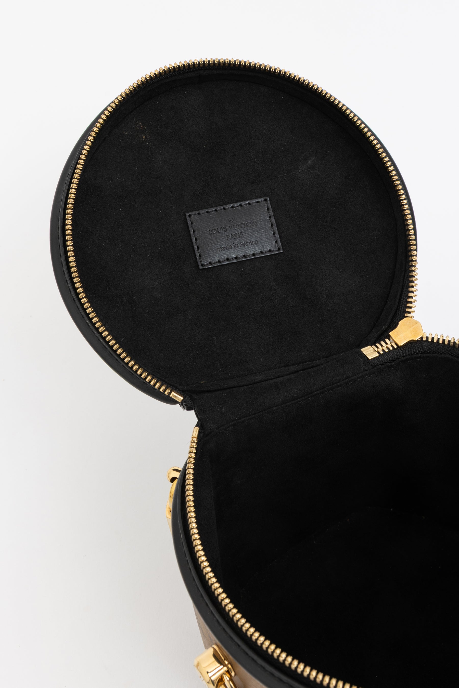 Canvas Reverse Monogram Cannes Bag