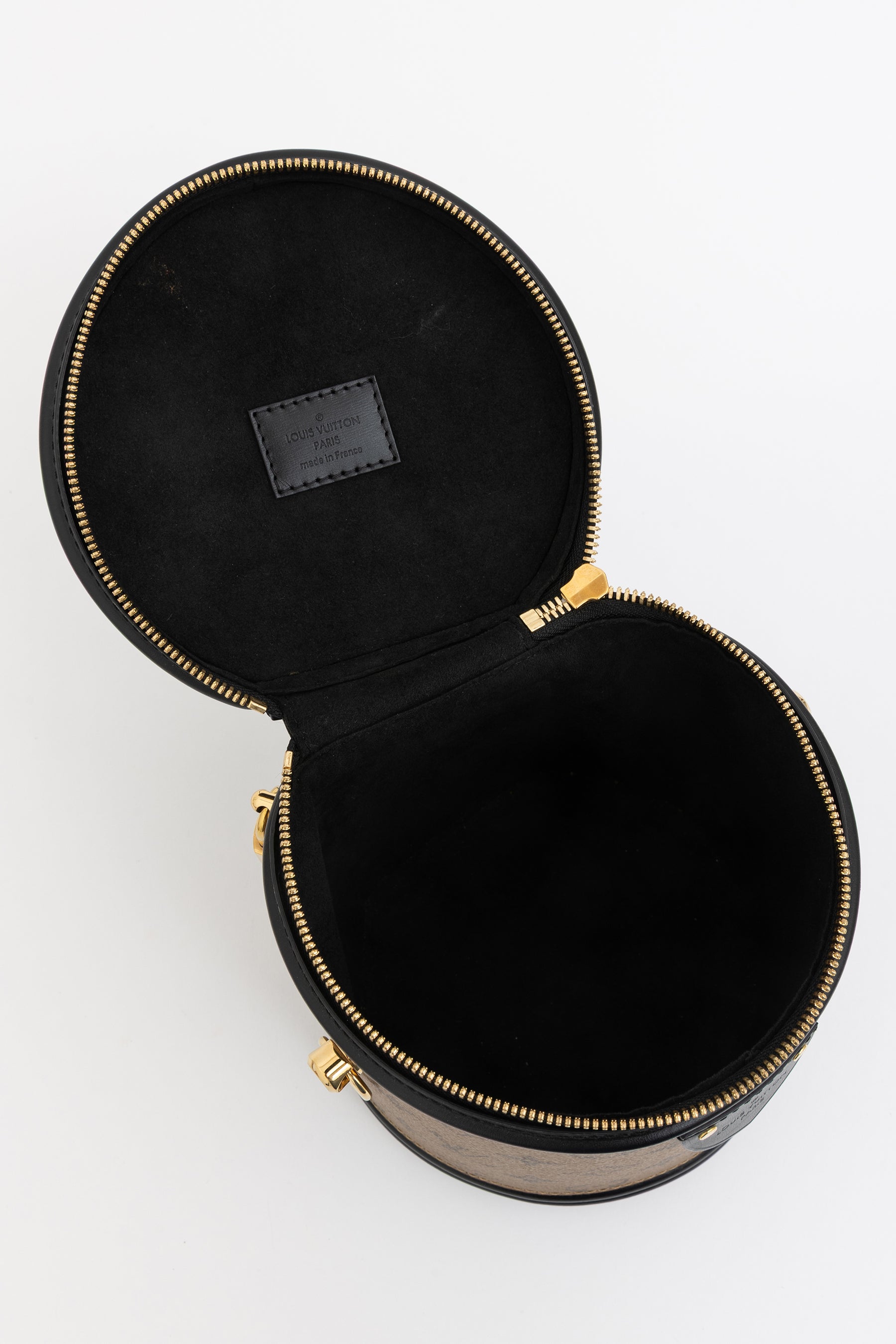 Canvas Reverse Monogram Cannes Bag