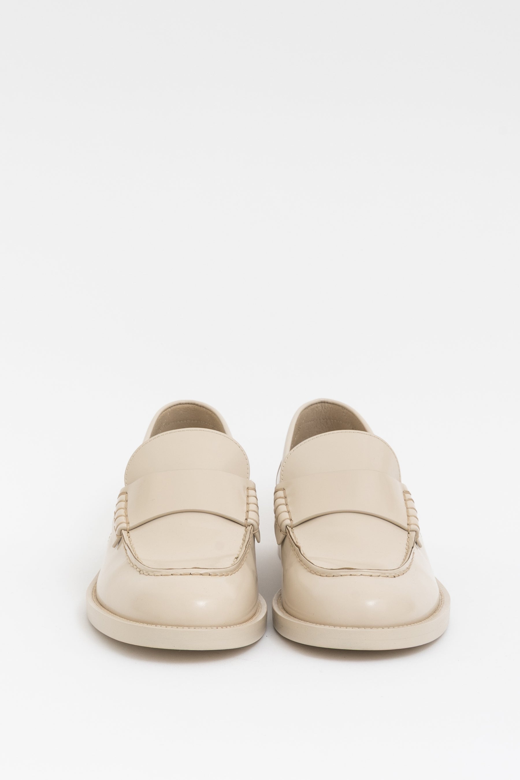 Light Beige Loafers