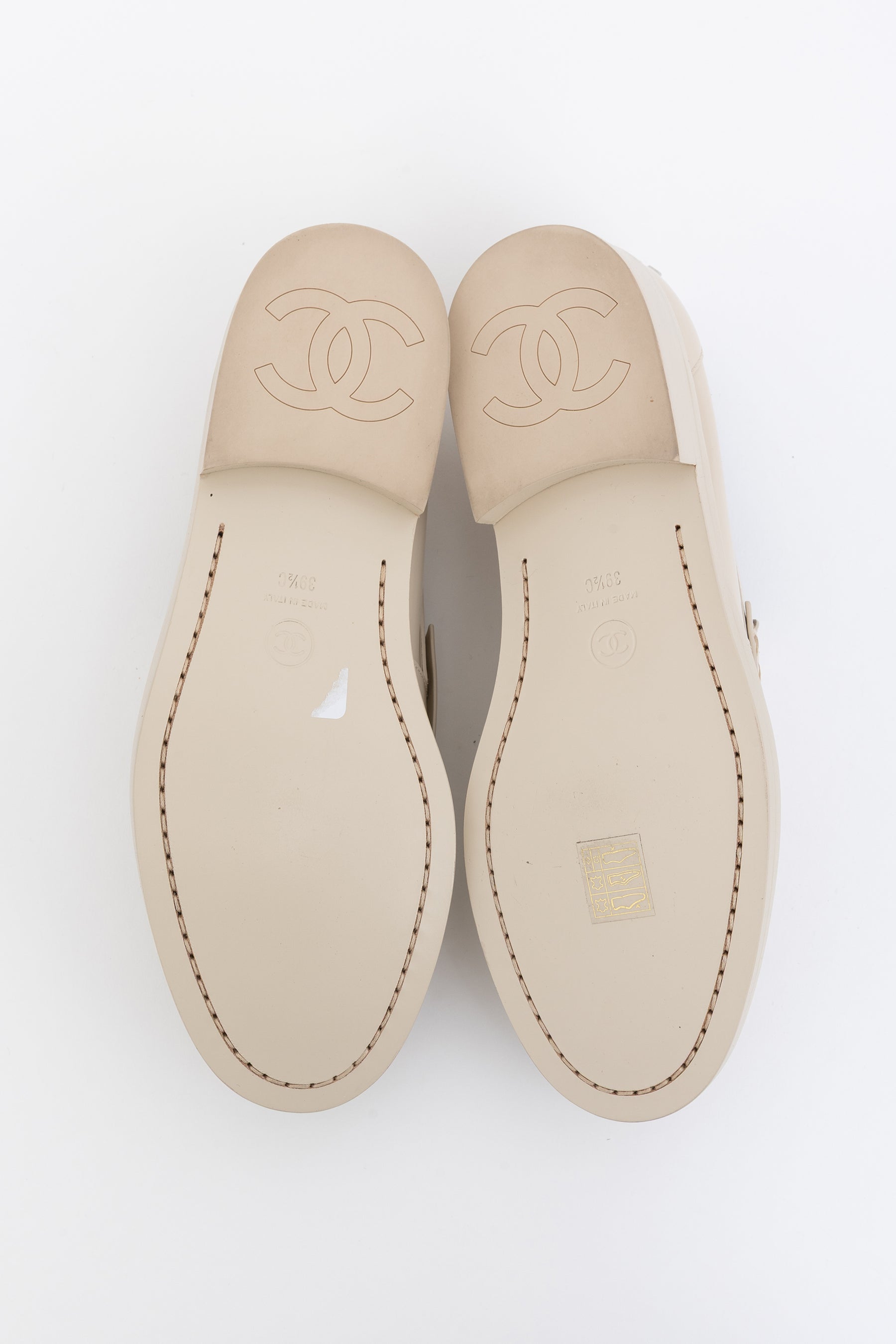 Light Beige Loafers