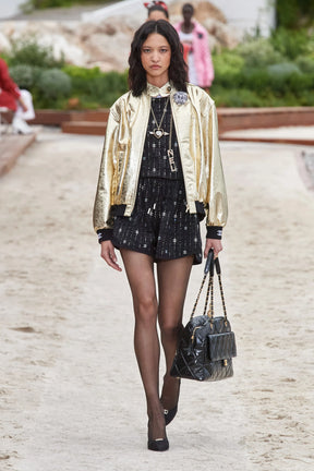 23C Cruise Collection Runway Crystal Letter Necklace