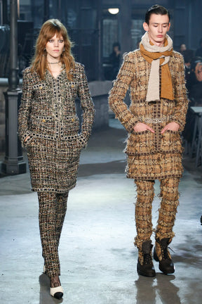 16A Tweed Jacket and Mini Skirt