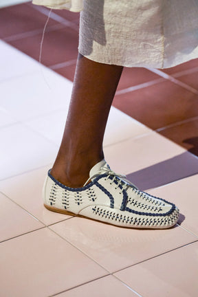 Braided Lace Up Derbys