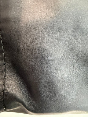 Jimmy Choo Black Leather Bangle Hobo Bag