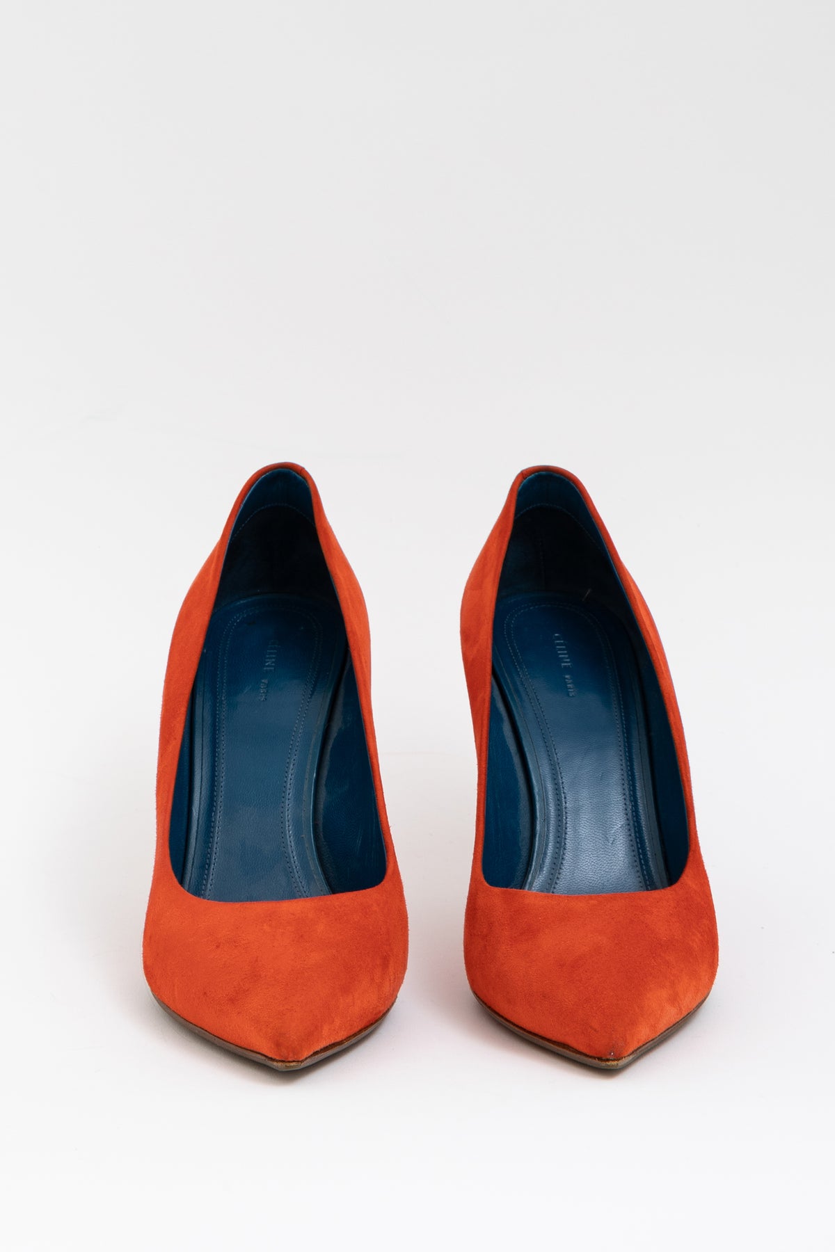 Suede Pointed Pumps