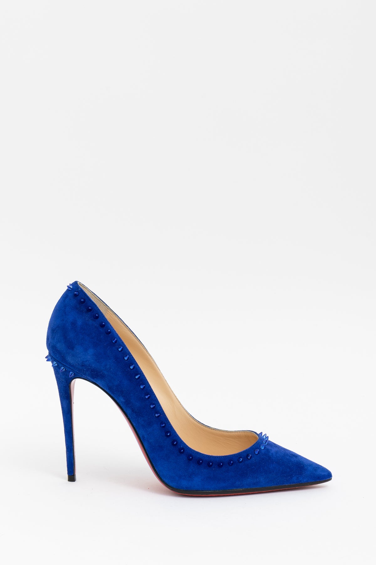 Anjalina Spiked Suede Pumps