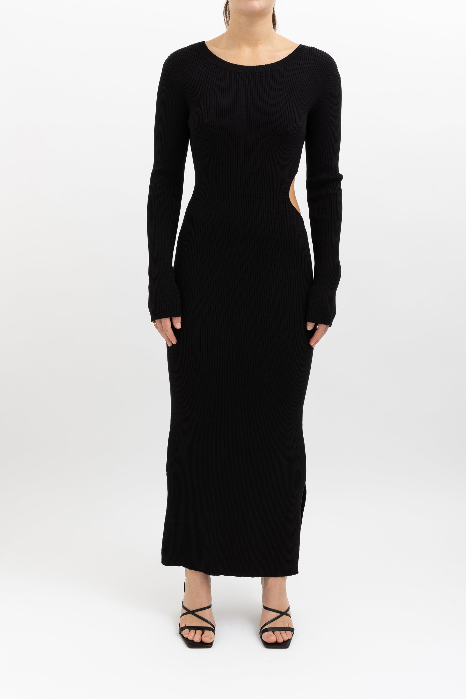 Marcelle Cut Out Knit Dress