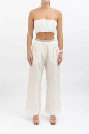 Crystalline Wool Boy Pant