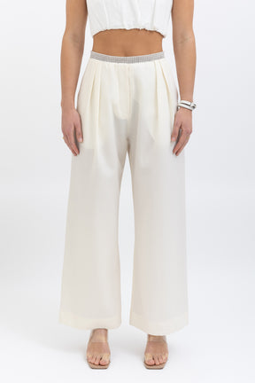 Crystalline Wool Boy Pant