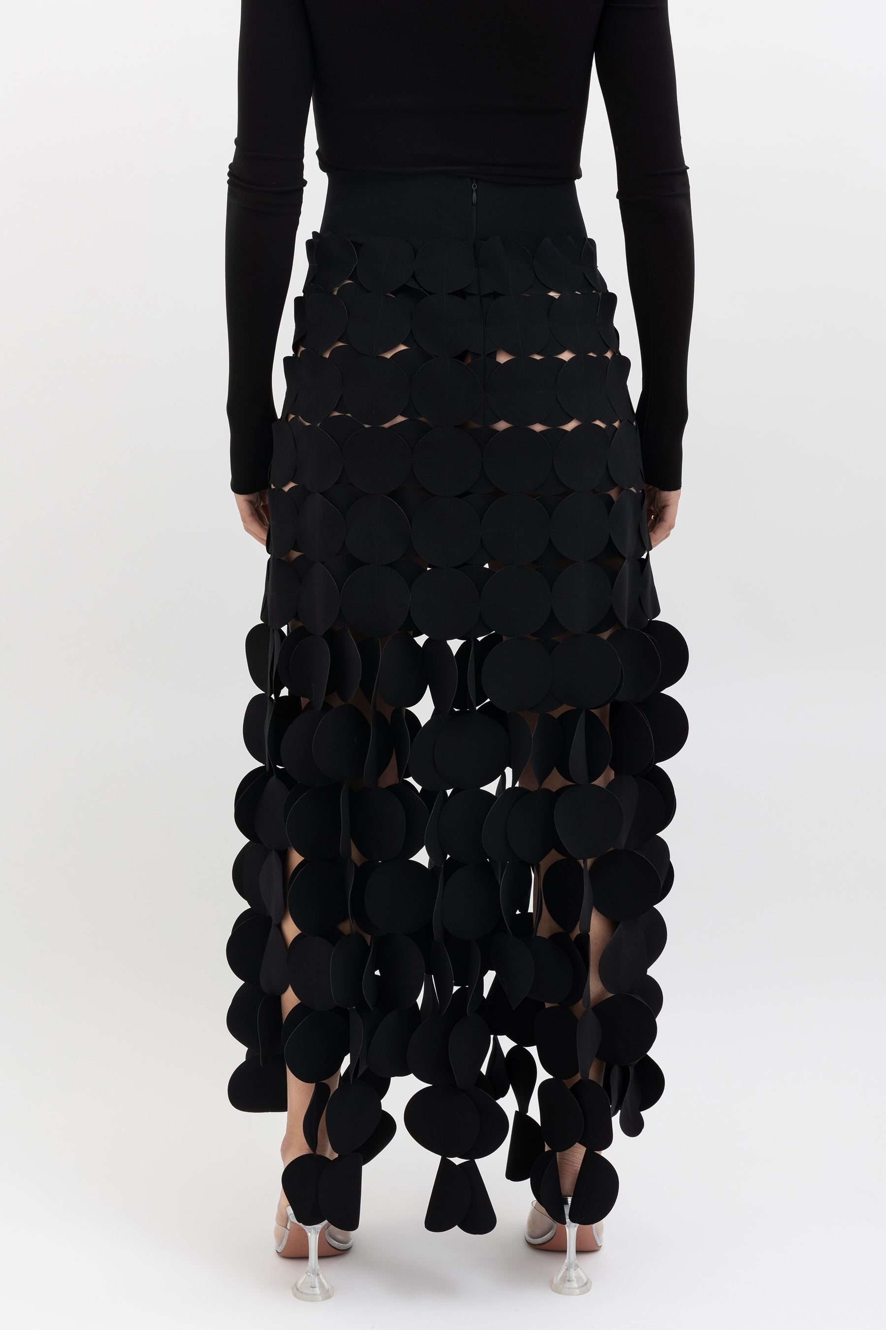 Laser Cut Multi-Circle Skirt