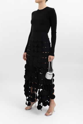 Laser Cut Multi-Circle Skirt