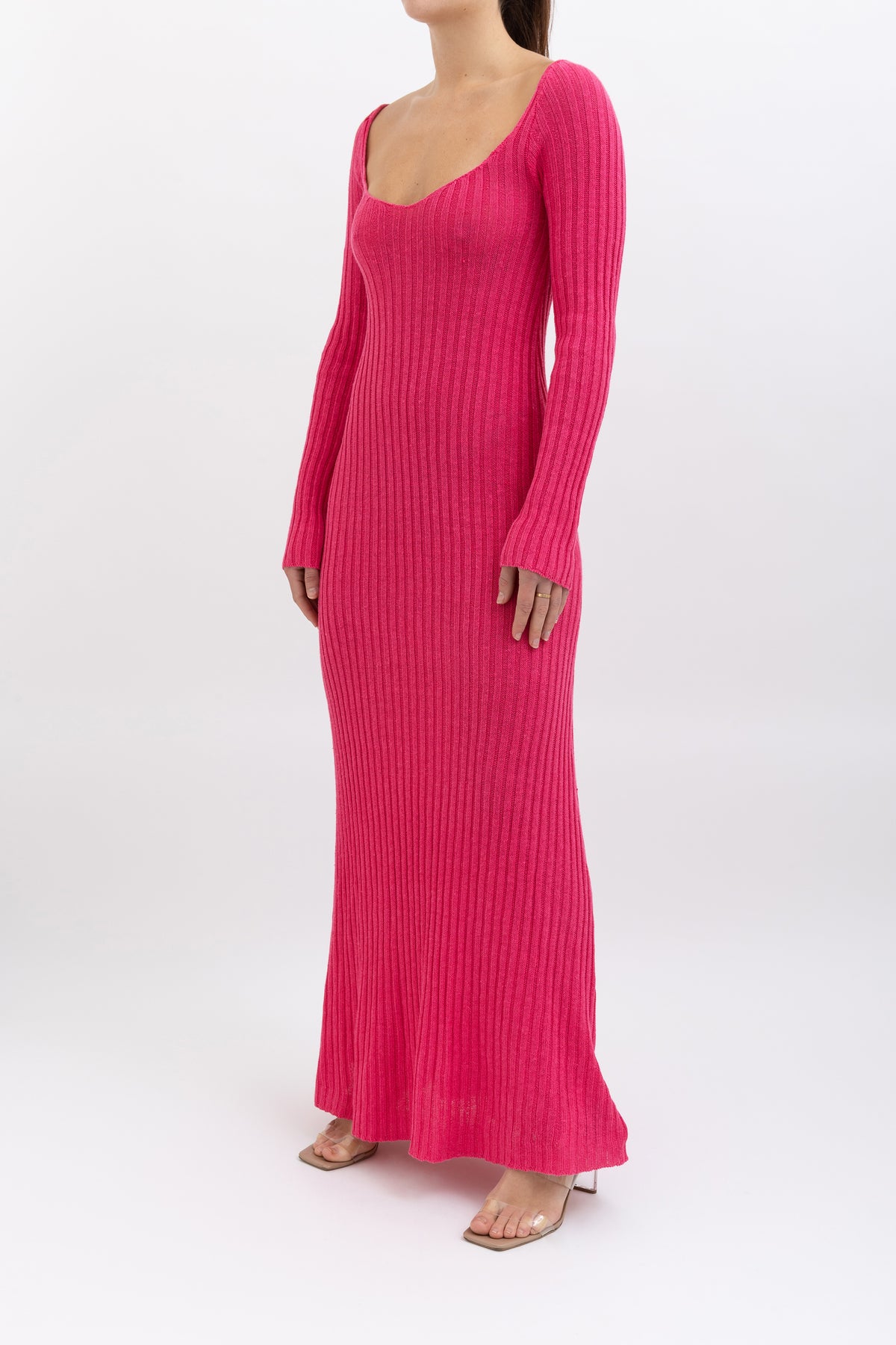 Linen Knit Dress