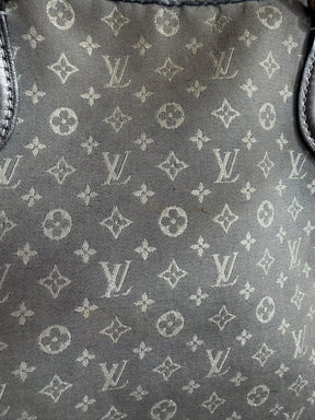 Louis Vuitton Grey and Silver Platine Monogram Mini Lin Bersace Bag