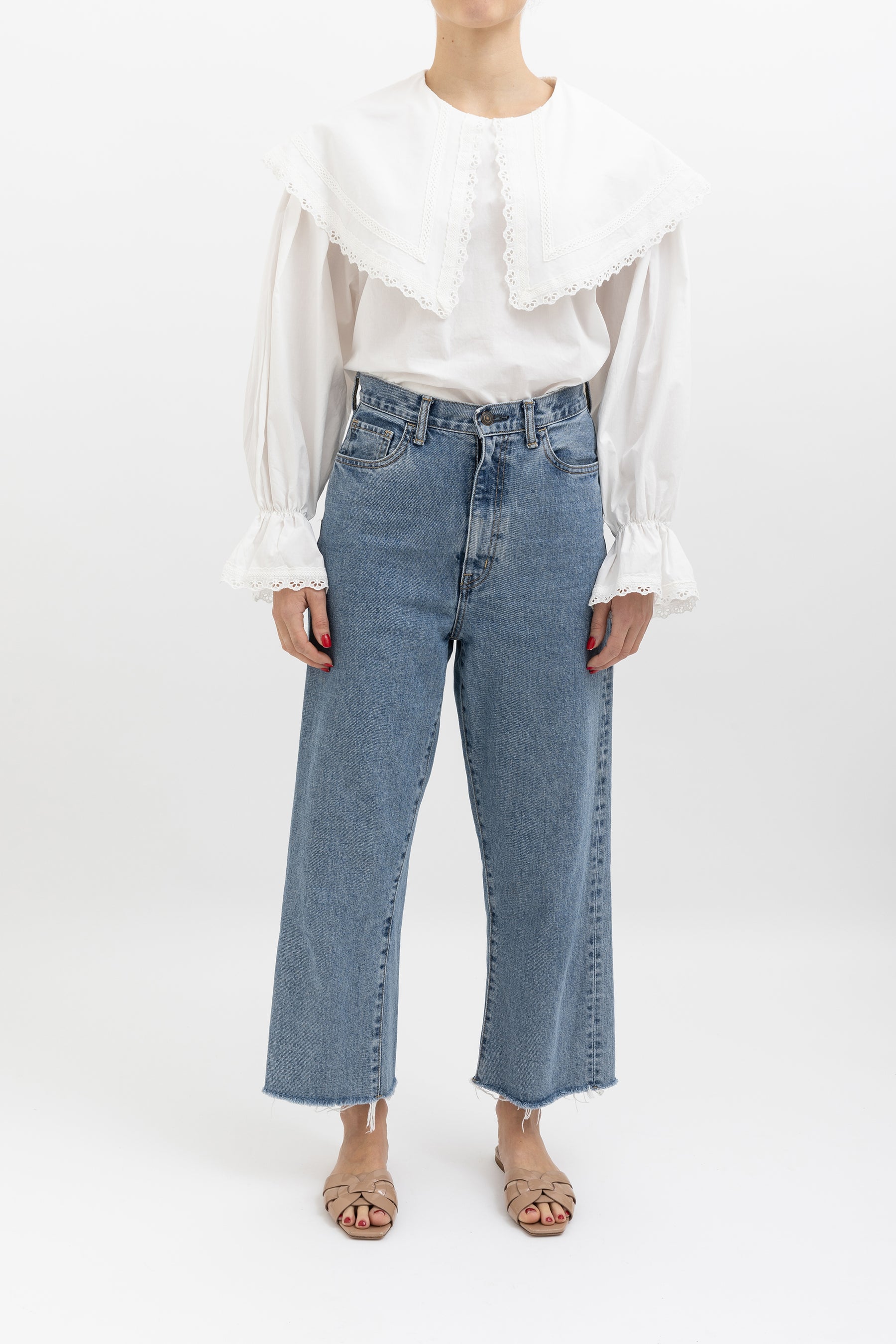 Oversized Collar Shirt
