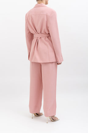 Denis Belted Blazer and Moscow Pant Set
