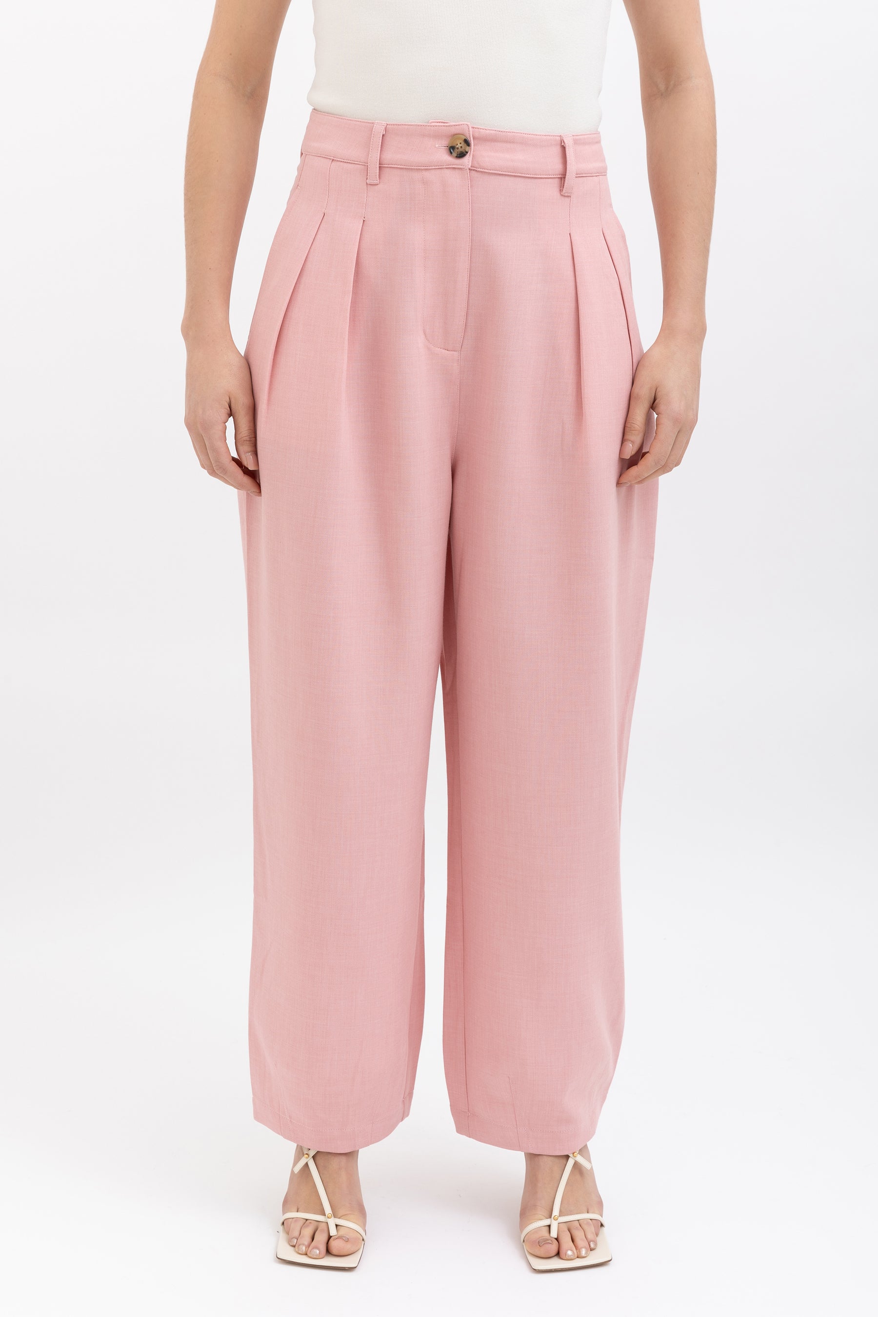 Denis Belted Blazer and Moscow Pant Set