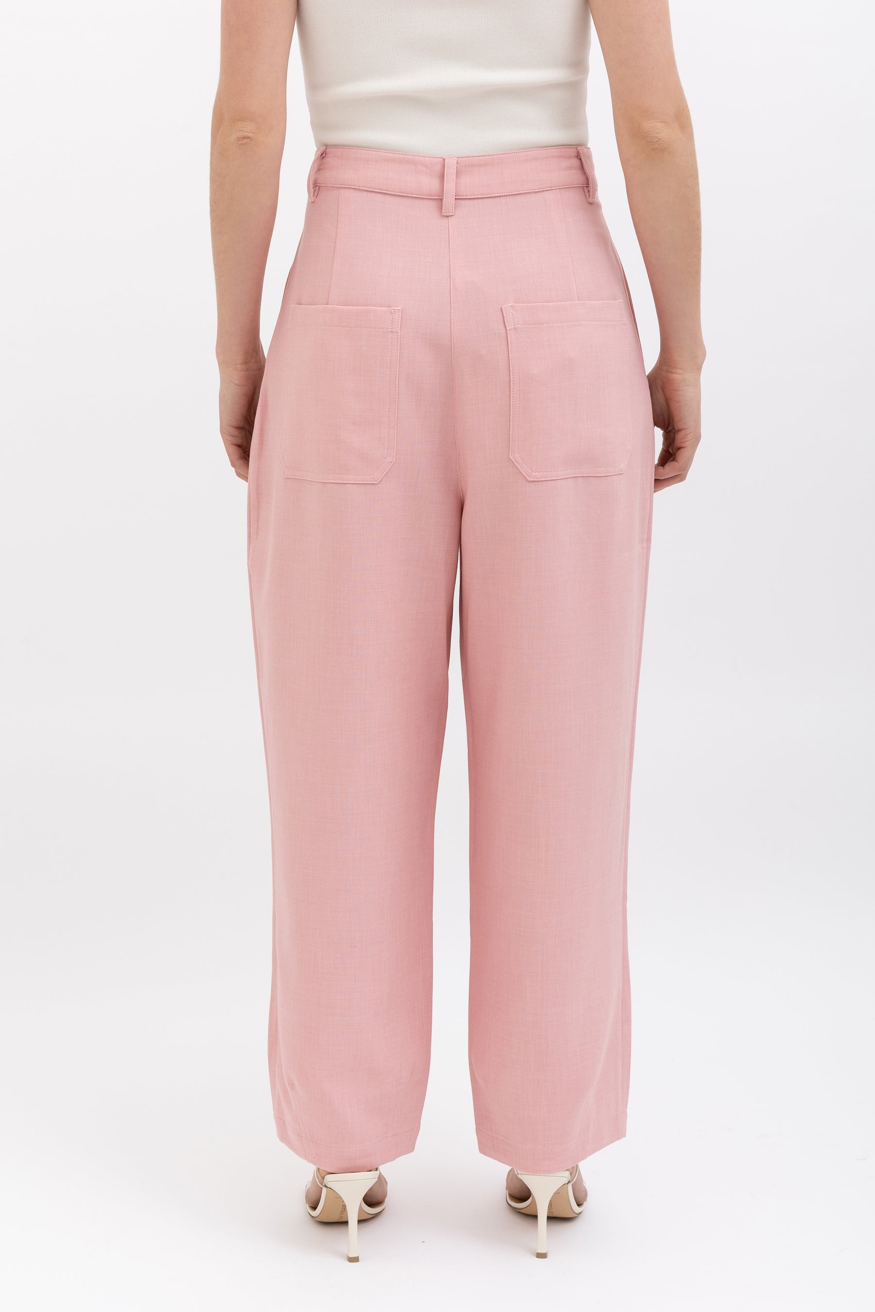 Denis Belted Blazer and Moscow Pant Set