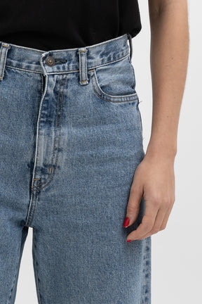 Raw Hem Cropped Jean