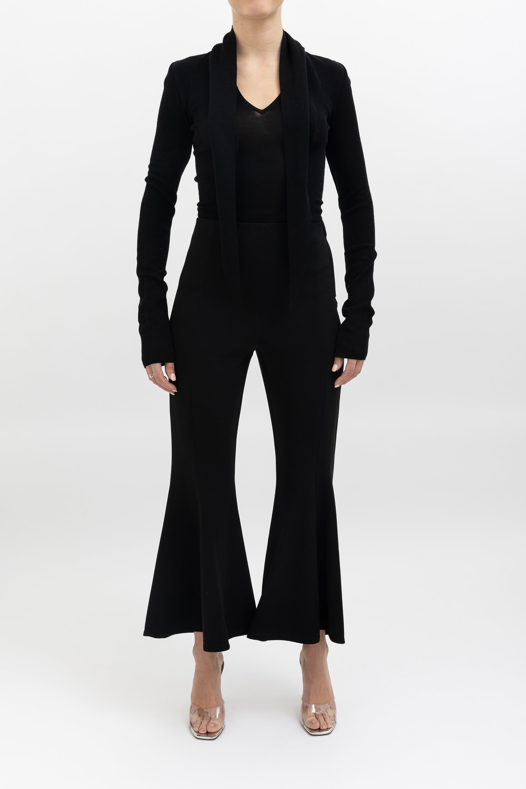 Cropped Flare Pant