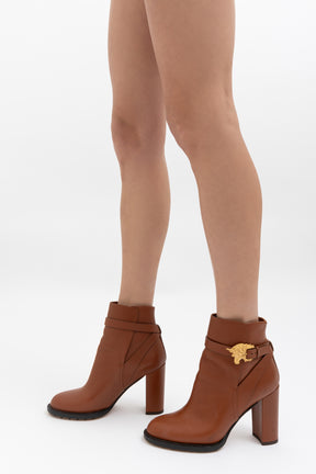 Ankle Boots with Unicorn Buckle