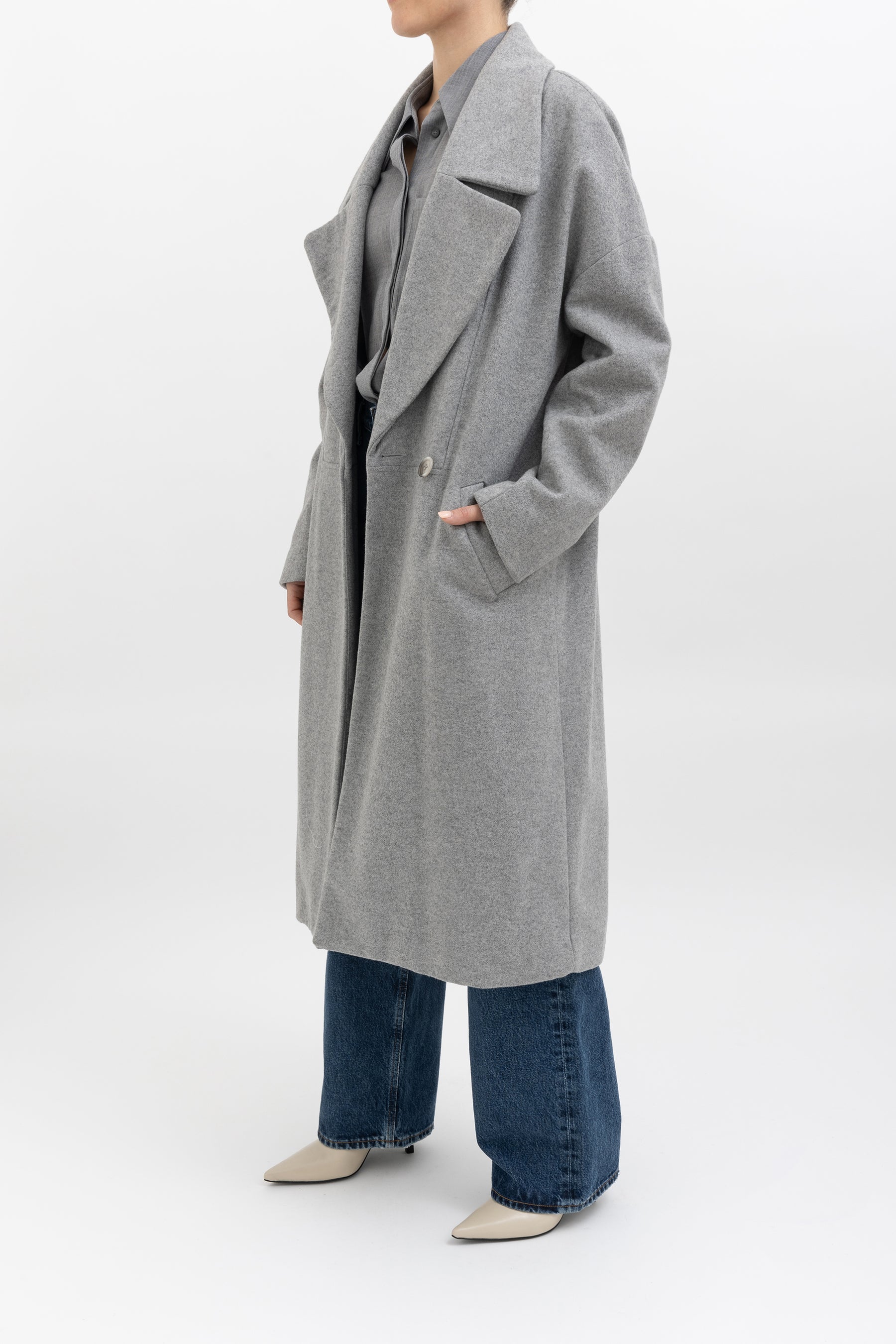 Wool Blend Coat