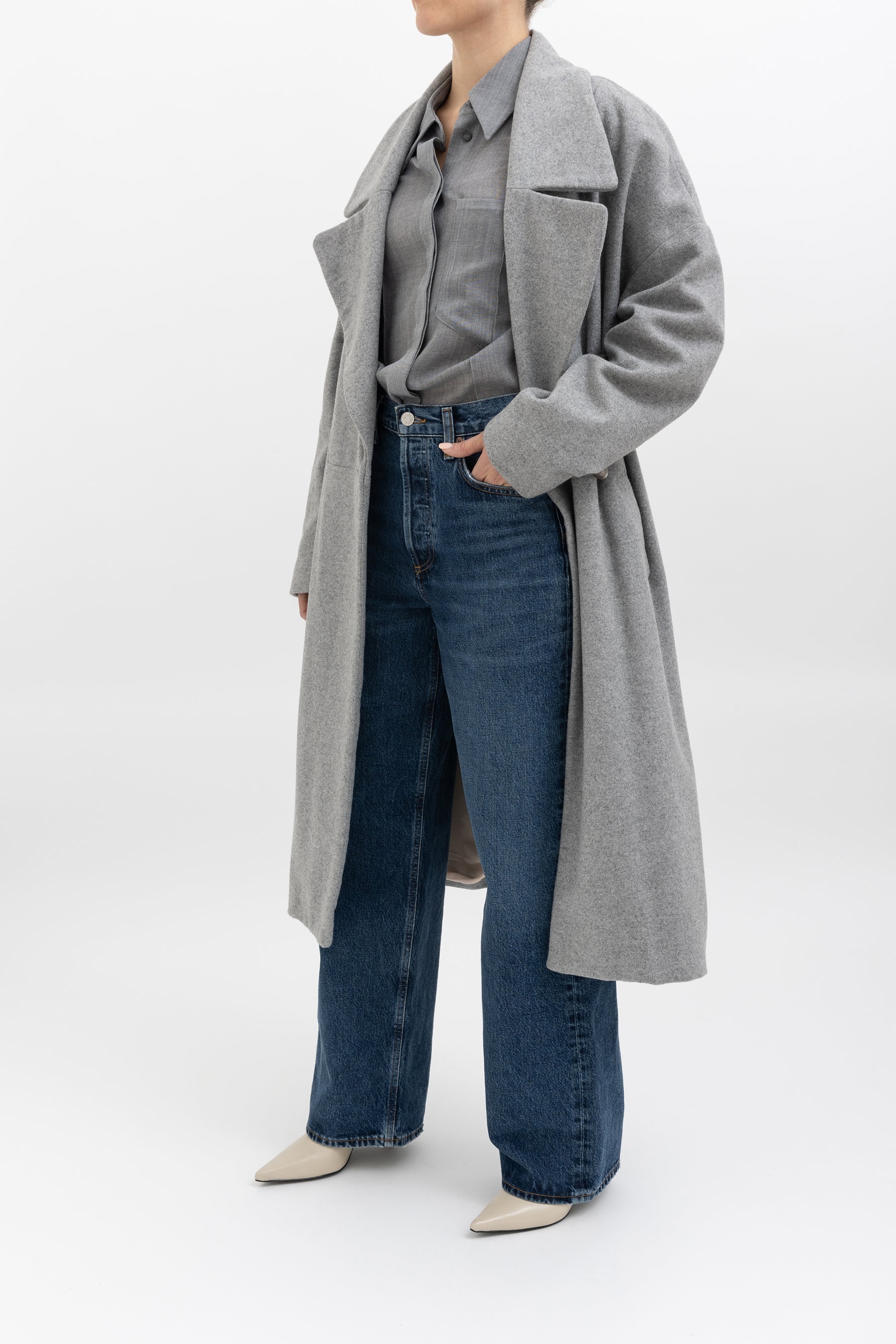 Wool Blend Coat