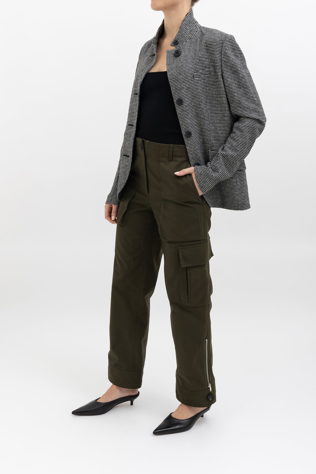 Houndstooth Blazer