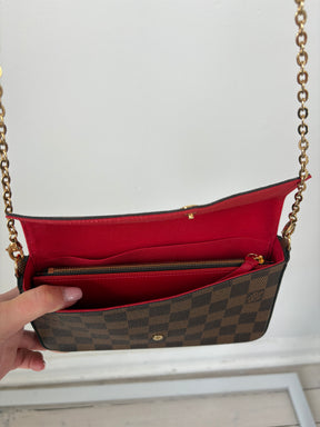 Louis Vuitton Damier Ebene Félicie Shoulder Bag