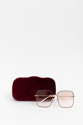 Oversized Gradient Sunglasses